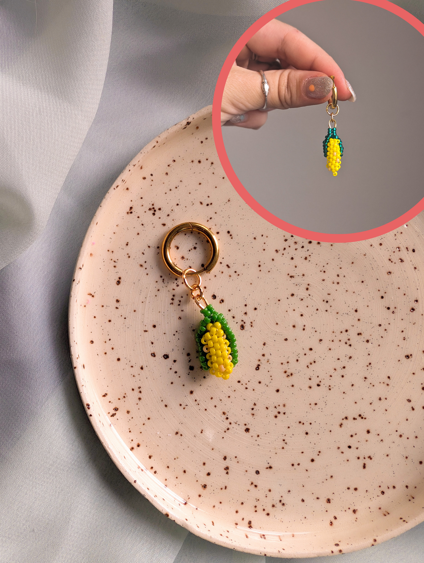Soup Season - Corn, Mushroom, Chili, Tomato Vine- SINGLE CHARMS