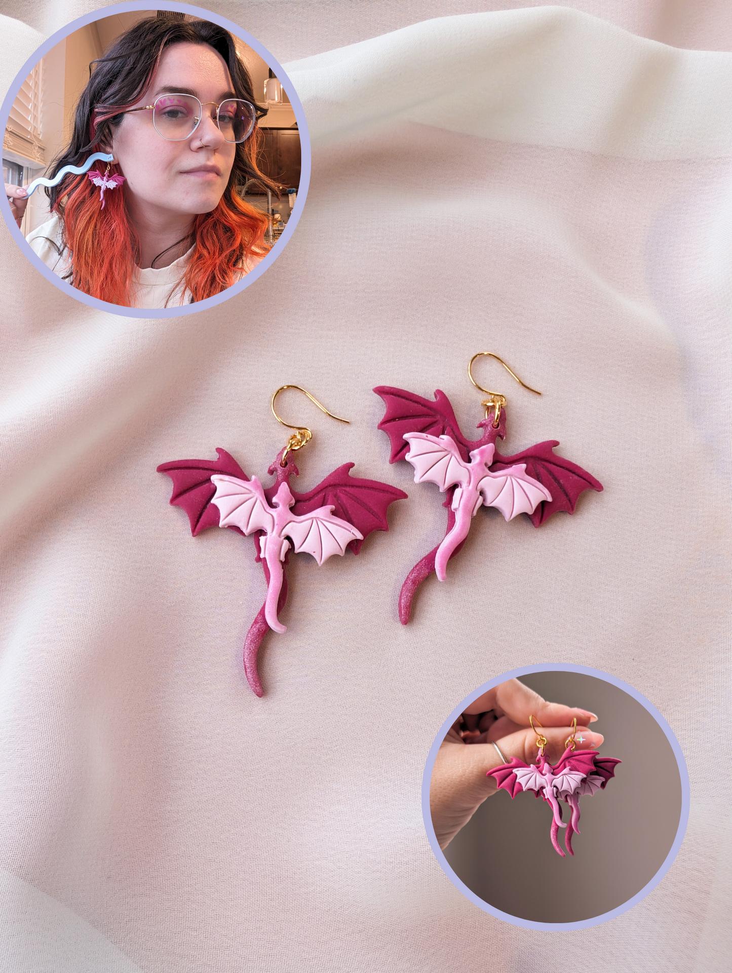 Dragons - Duo - Pinks