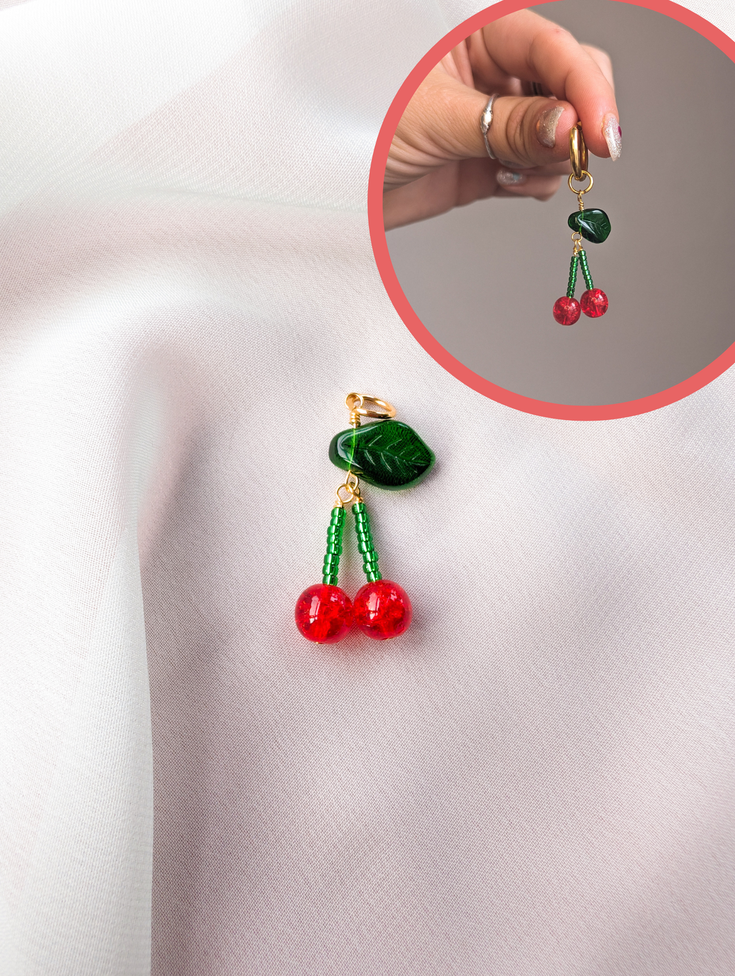 Crystal Fruits - Cherry, Blueberry, Pineapple, Orange - SINGLE CHARMS