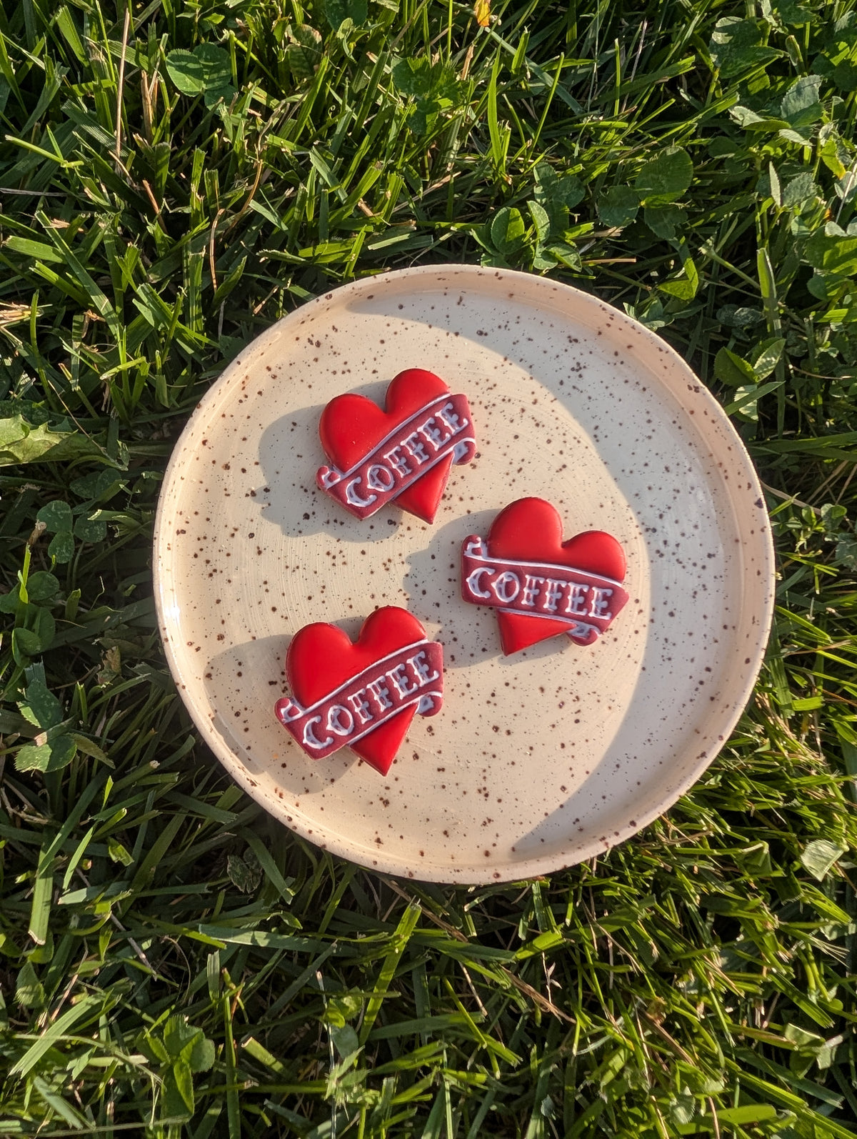 Fridge Magnet - Coffee Lover - Hot Red