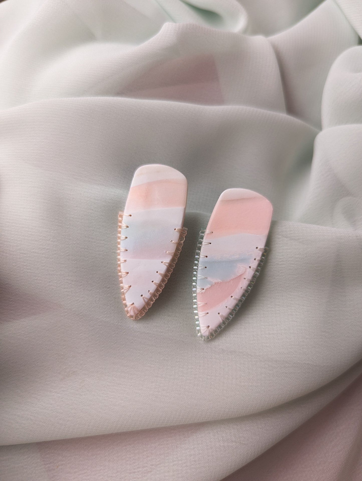 Dagger - Pink & Blue Swirl - Buffed - Libra