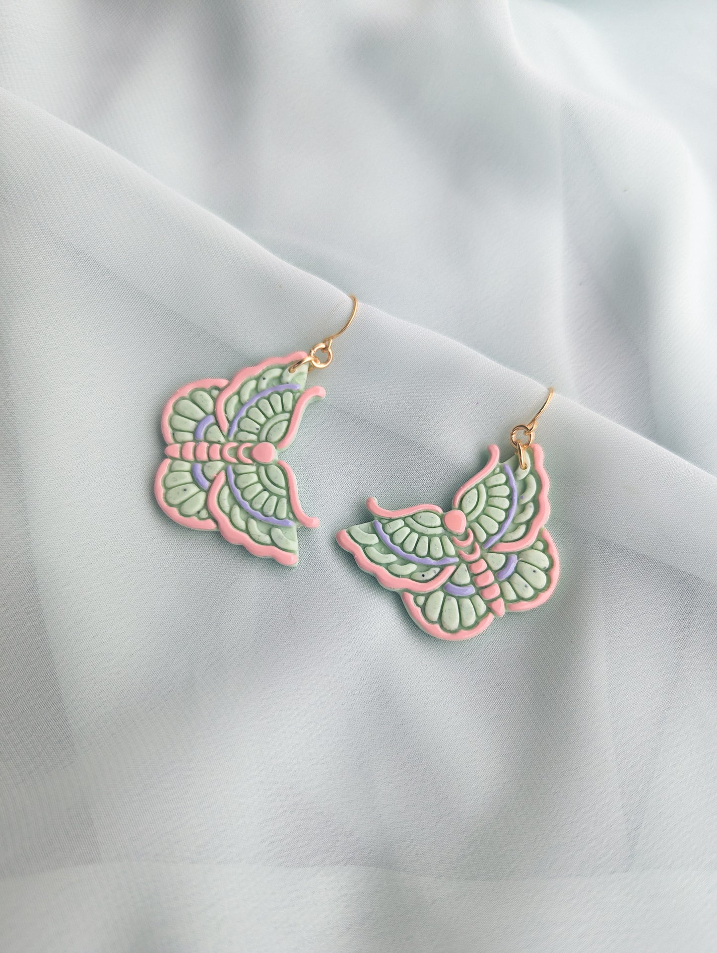 Moff - Speckled Mint - Hand Painted - Buffed
