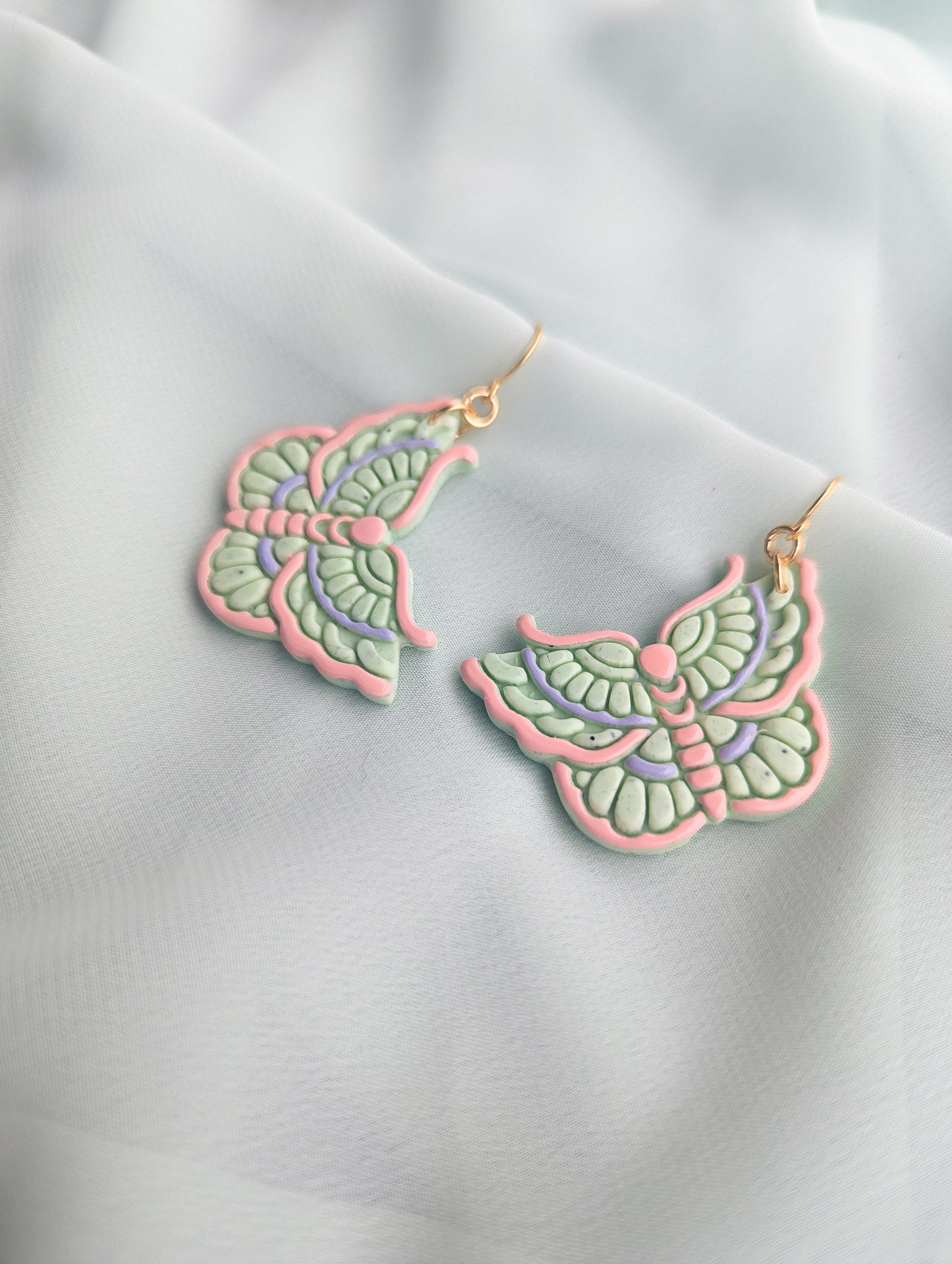 Moff - Speckled Mint - Hand Painted - Buffed