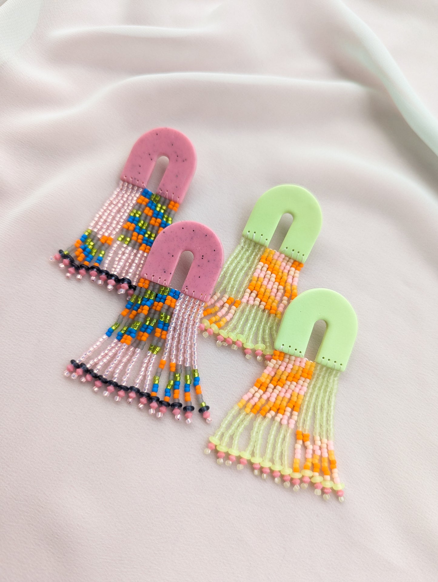 Arch Fringe - Checker Block - Buffed - Choose your Color