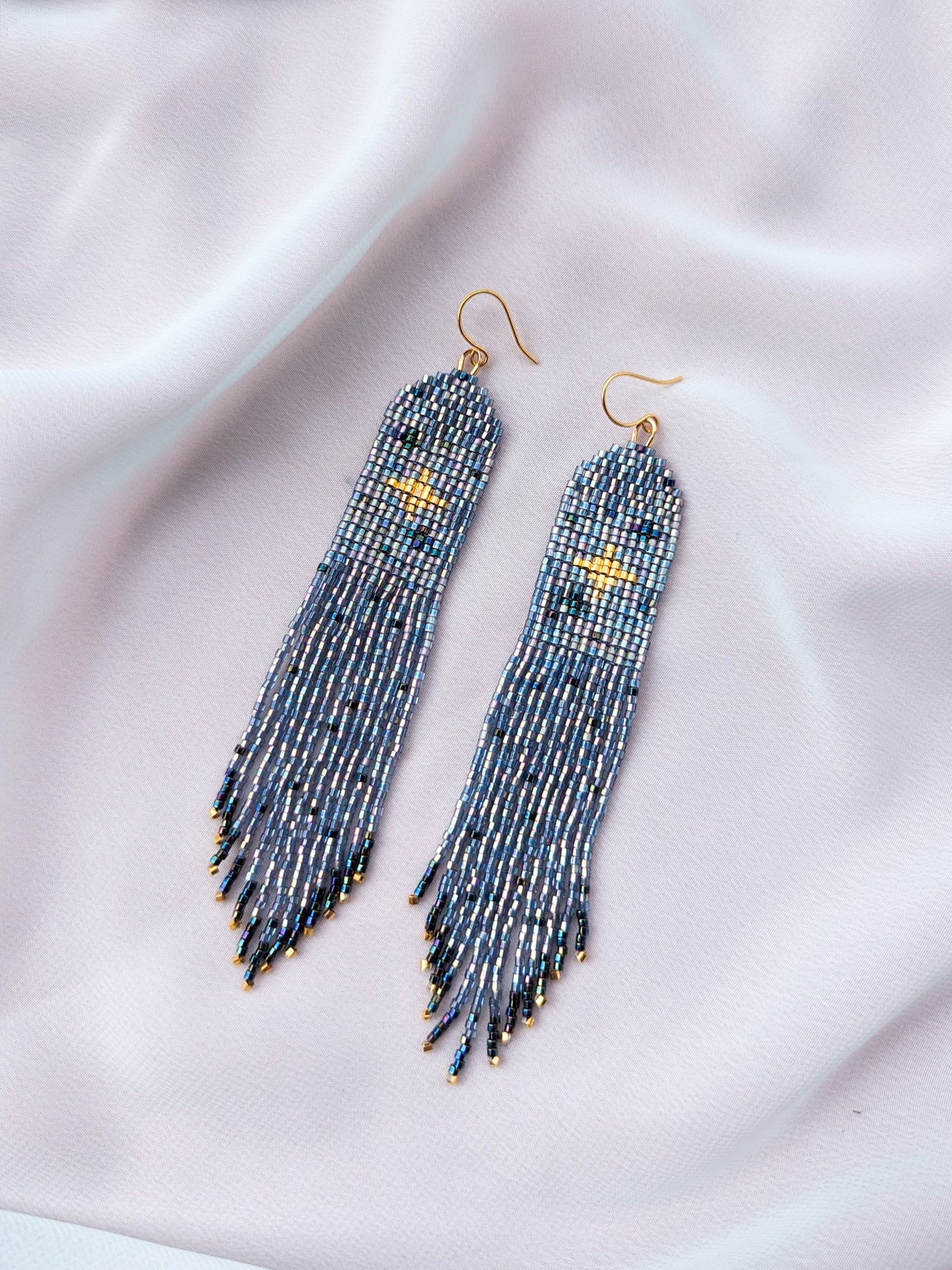Celestial Fringe - Galaxy Gray Rainbow