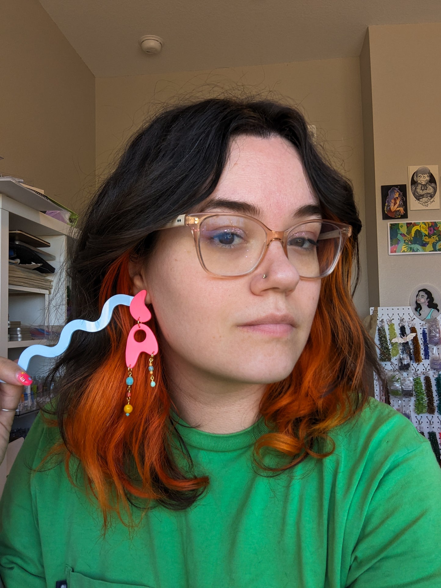Jetsons - Hot Pink - River Shell, Crystal