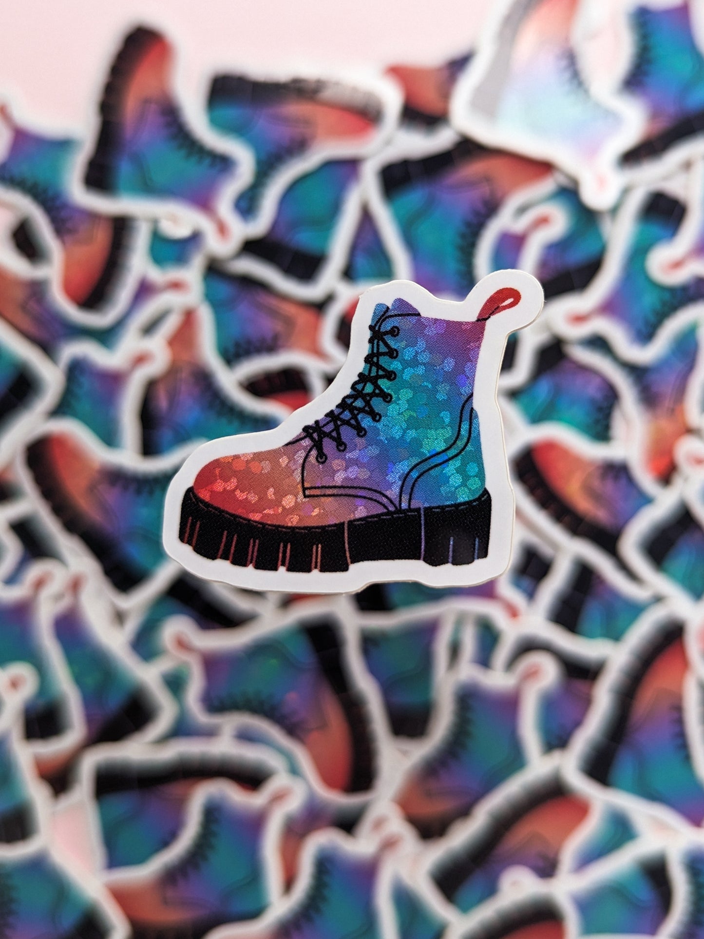 Docs - Pastel - Holo Glitter Glossy
