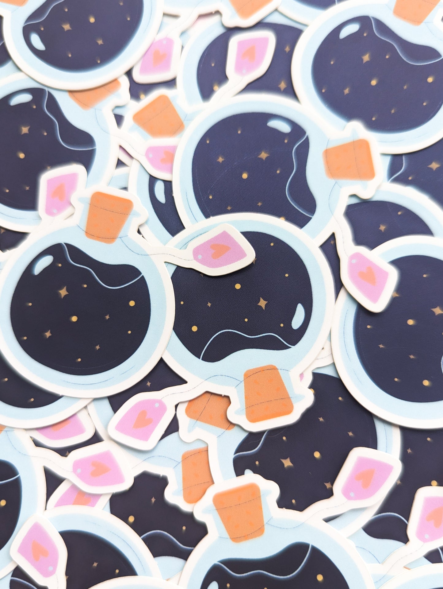 Potion Bottle - Spacey - Matte Holographic