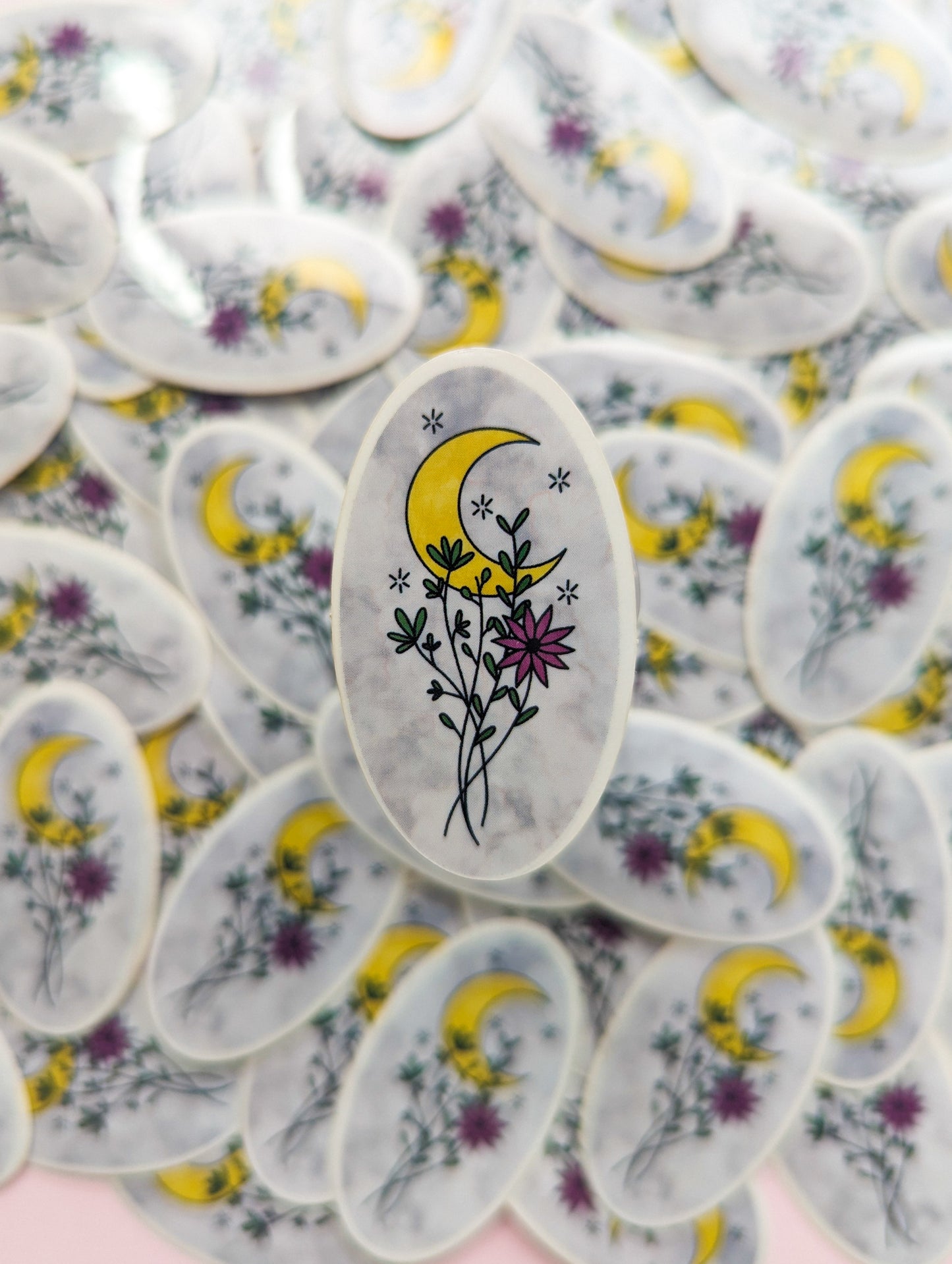 Marble Moon - Transparent Glossy