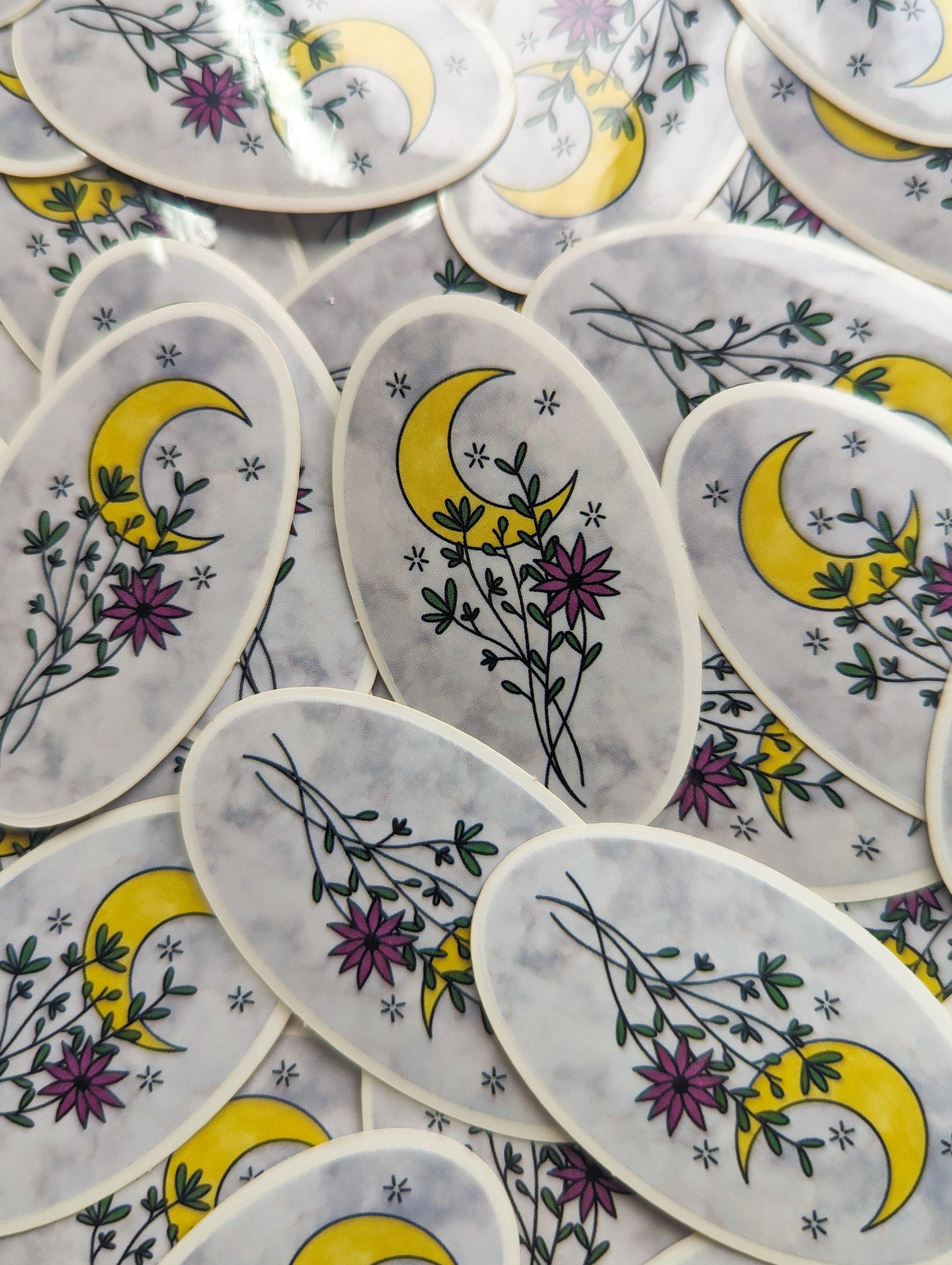 Marble Moon - Transparent Glossy