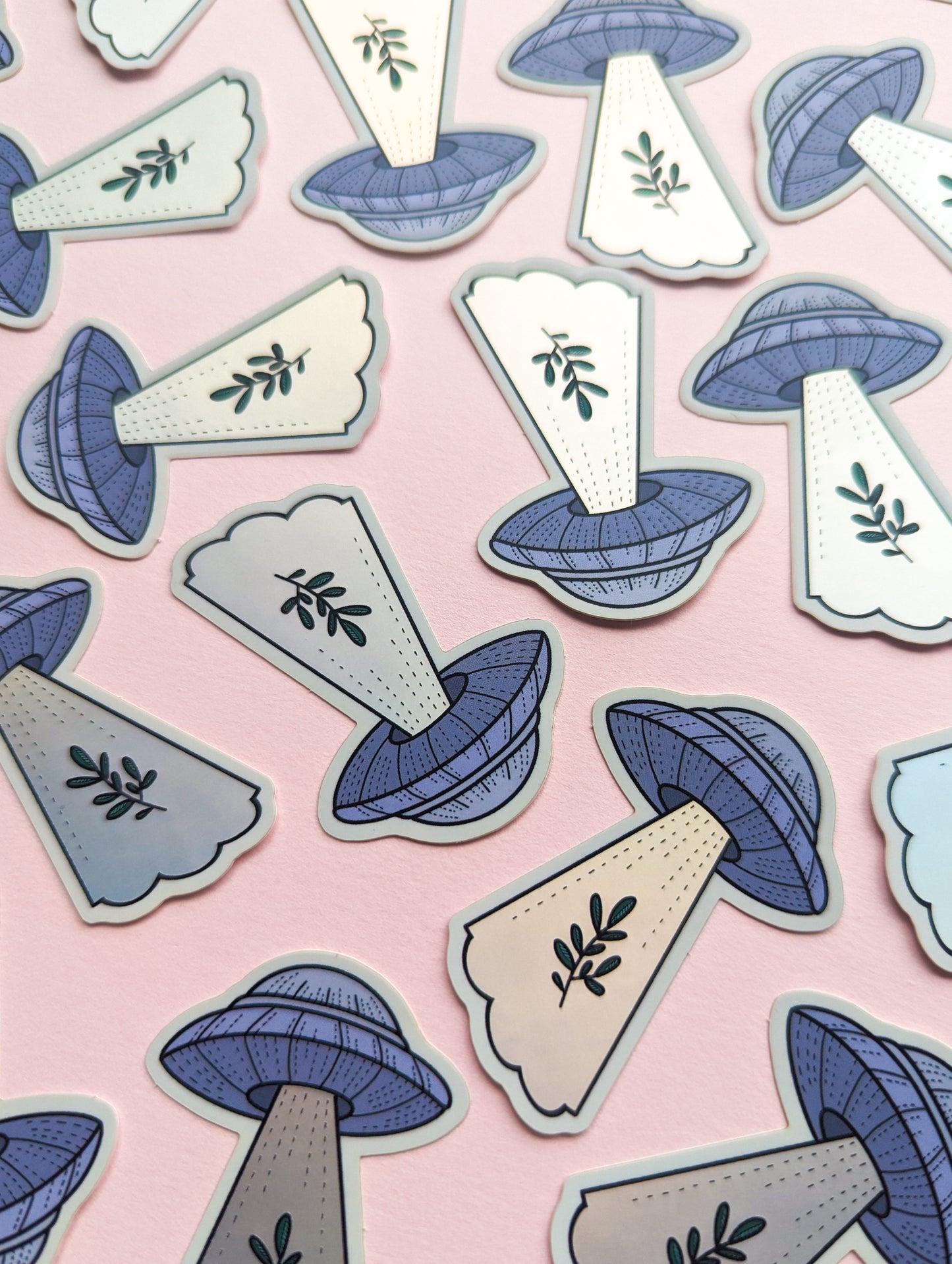 UFO Fern - Matte Holo Vinyl
