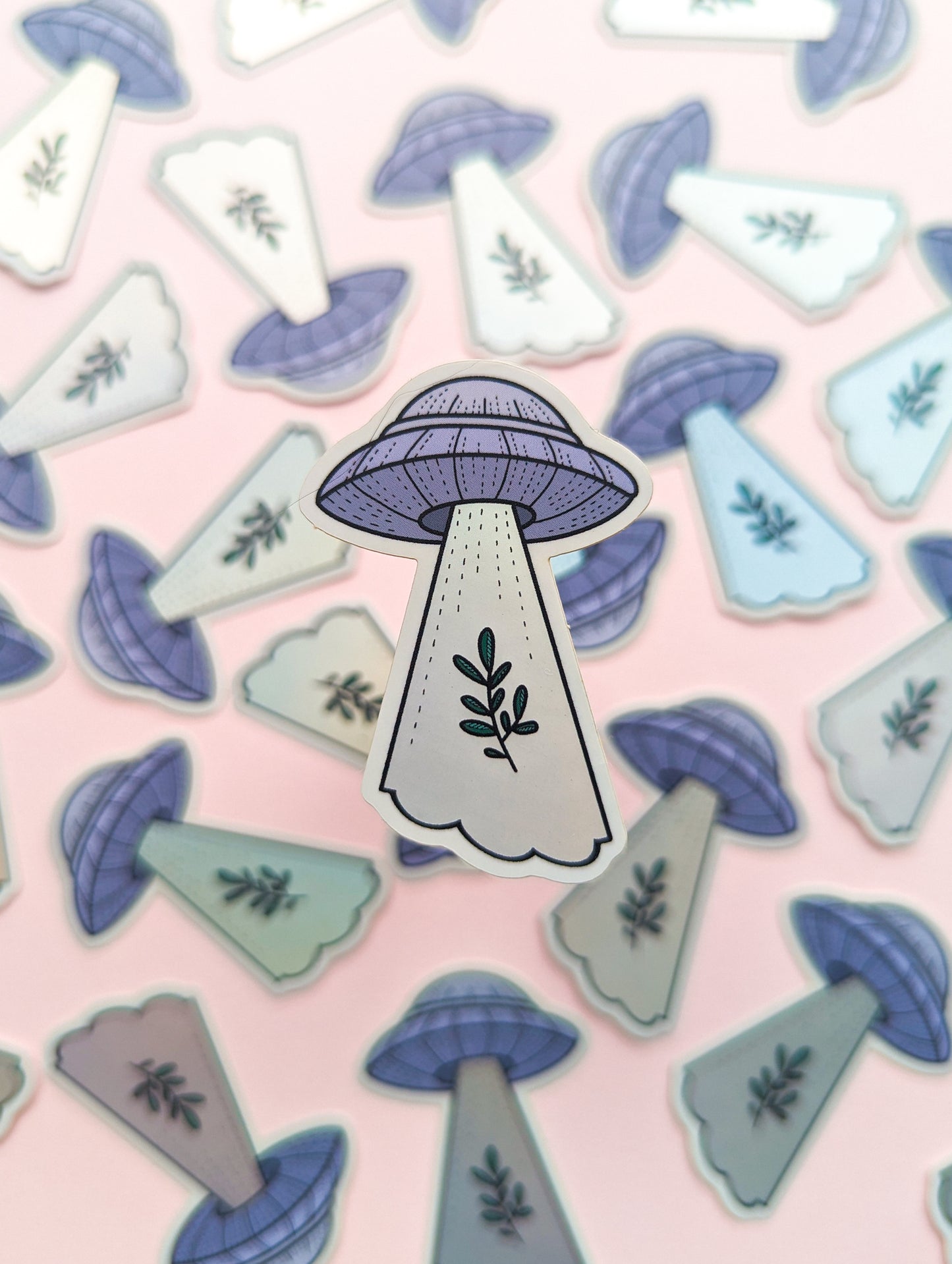 UFO Fern - Matte Holo Vinyl
