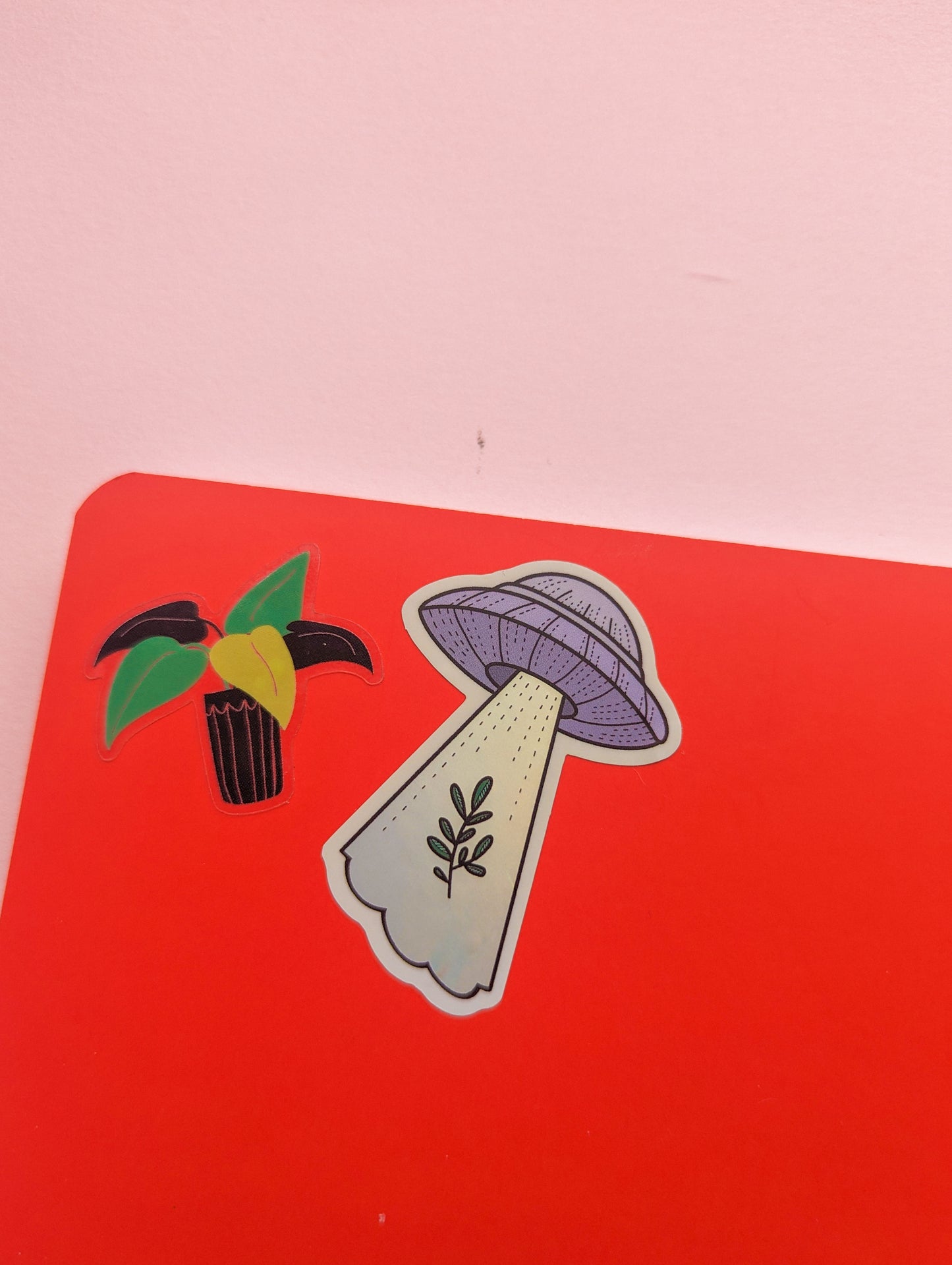 UFO Fern - Matte Holo Vinyl