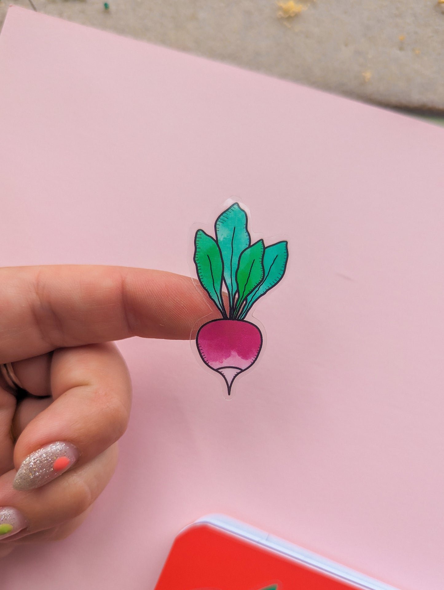Eat ur Veggies Pack - Transparent Glossy