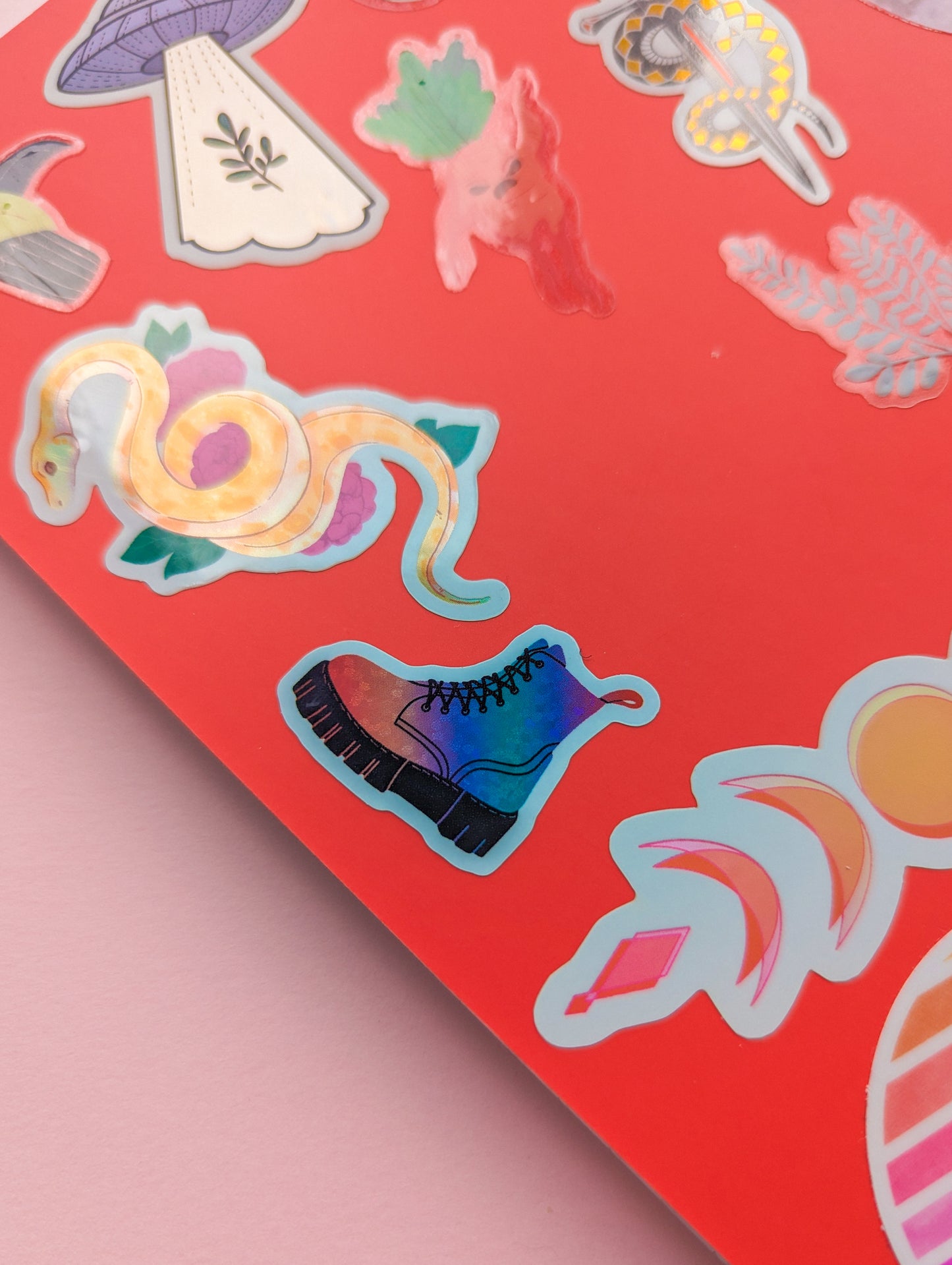 Docs - Pastel - Holo Glitter Glossy