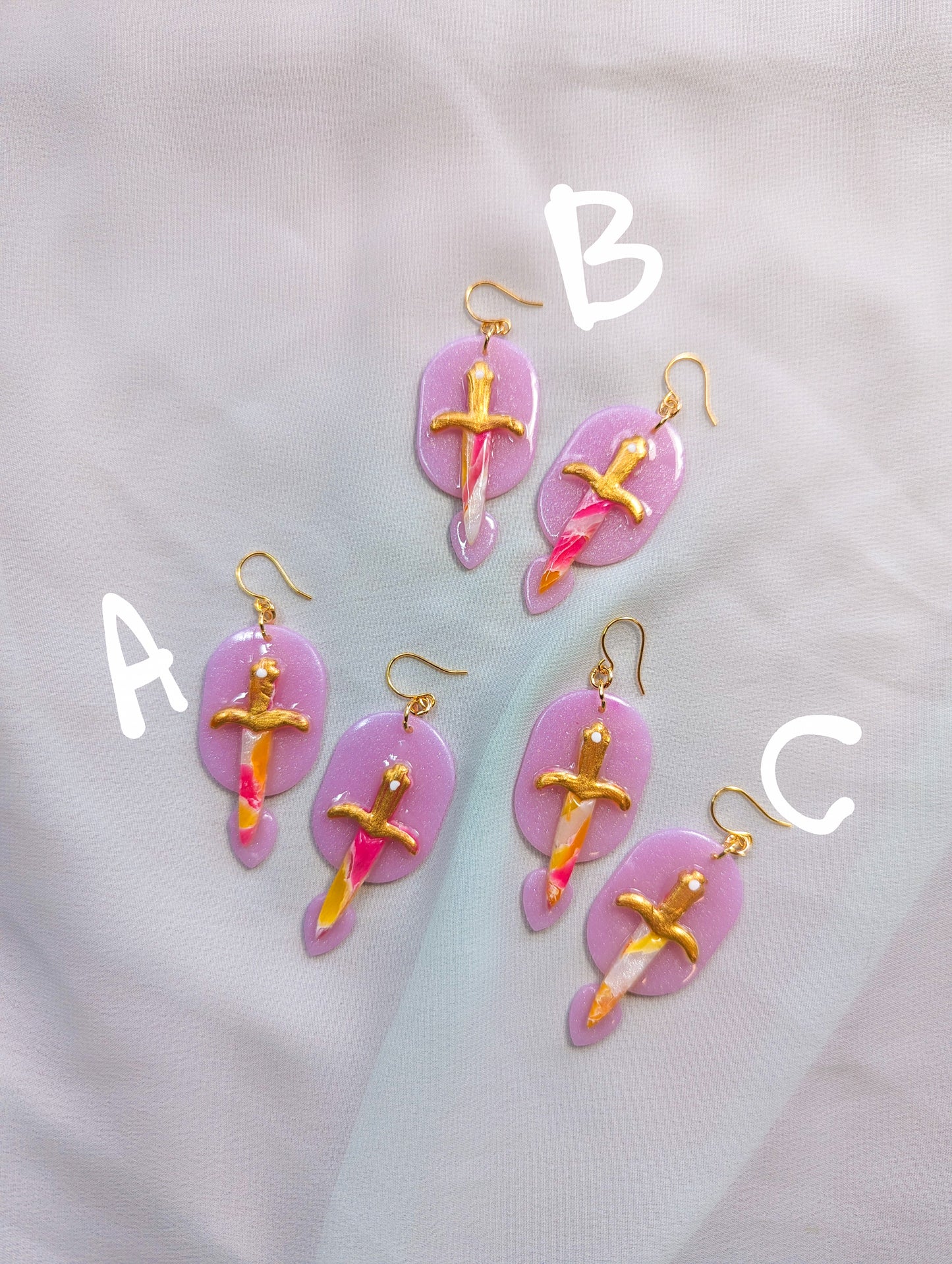 Mini Sword - Autumn Quartz - Glossy