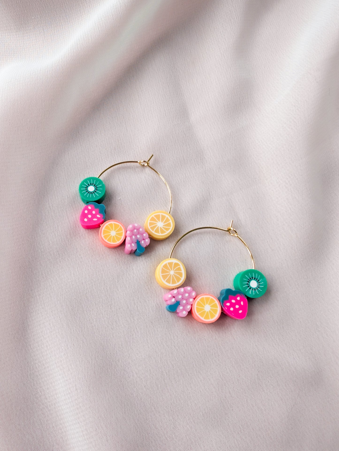 Daily Hoops - Chunky Fruits - Kiwi, Strawb, Orange, Grape, Lemon