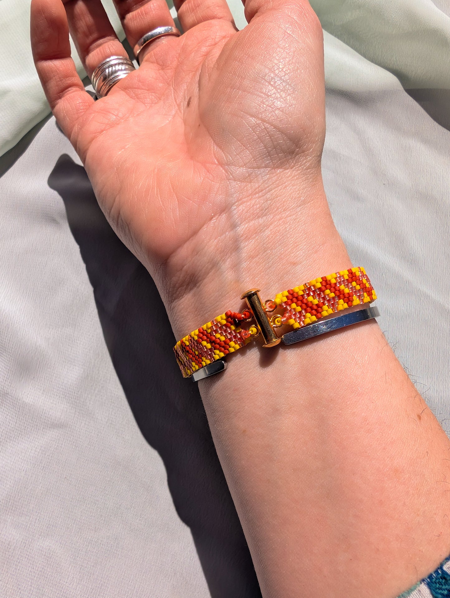 Bracelet - Braided - 7 inches NO extender
