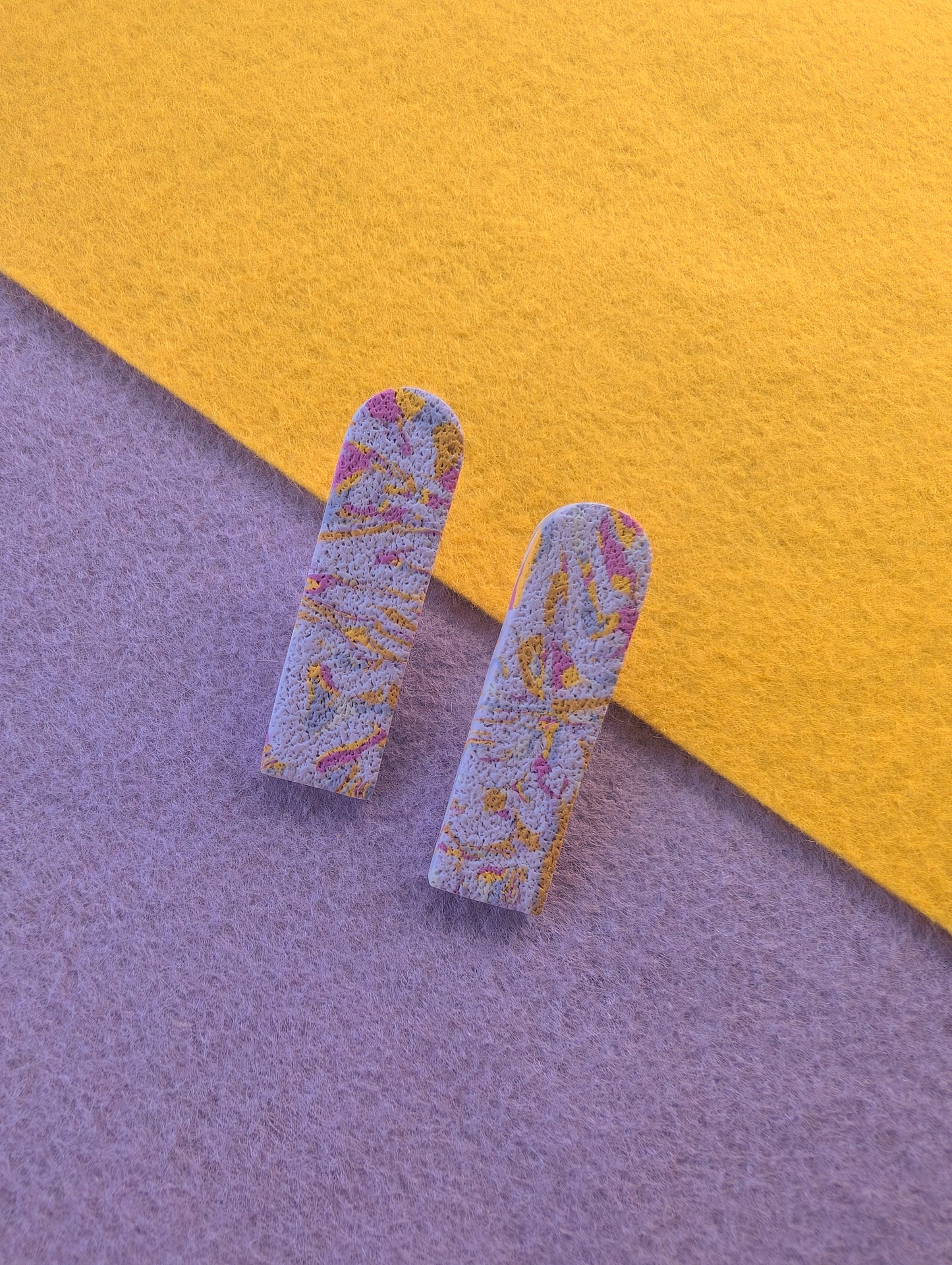 Stick Stud - Textured Swirl
