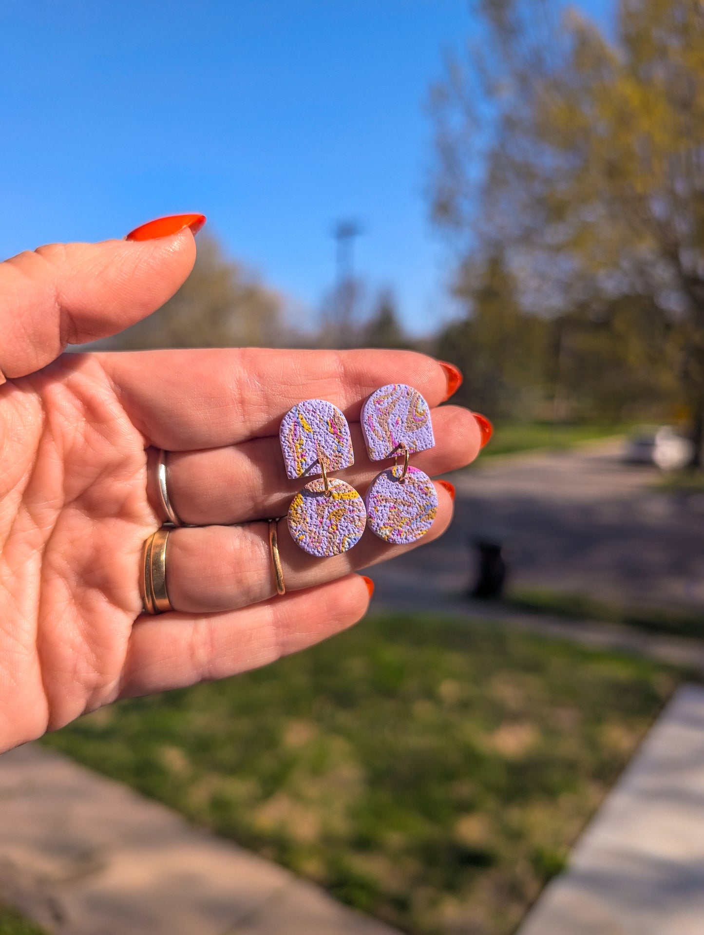 Mini Blobs - Textured Swirls