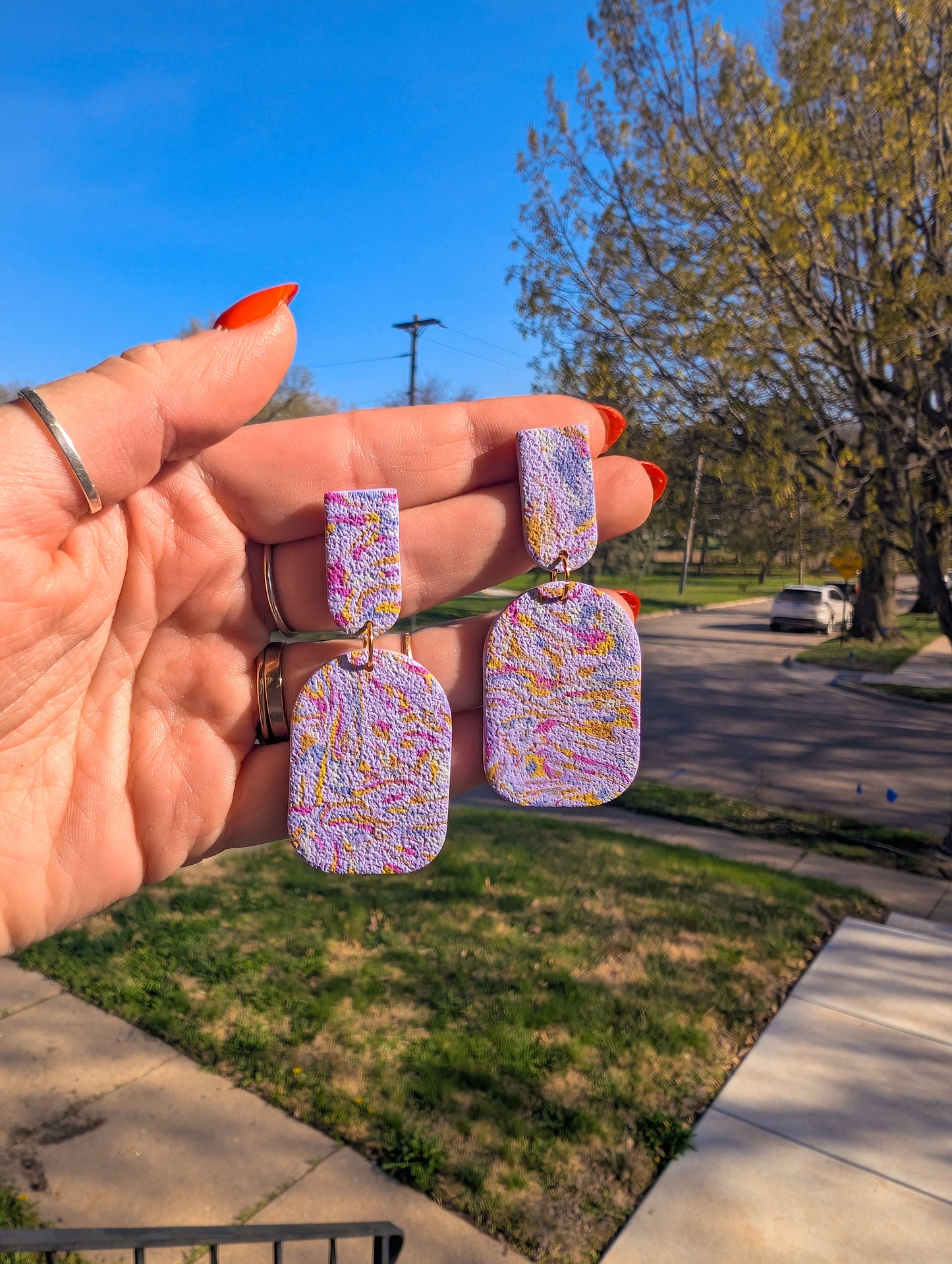 Paddles - Textured Swirlies