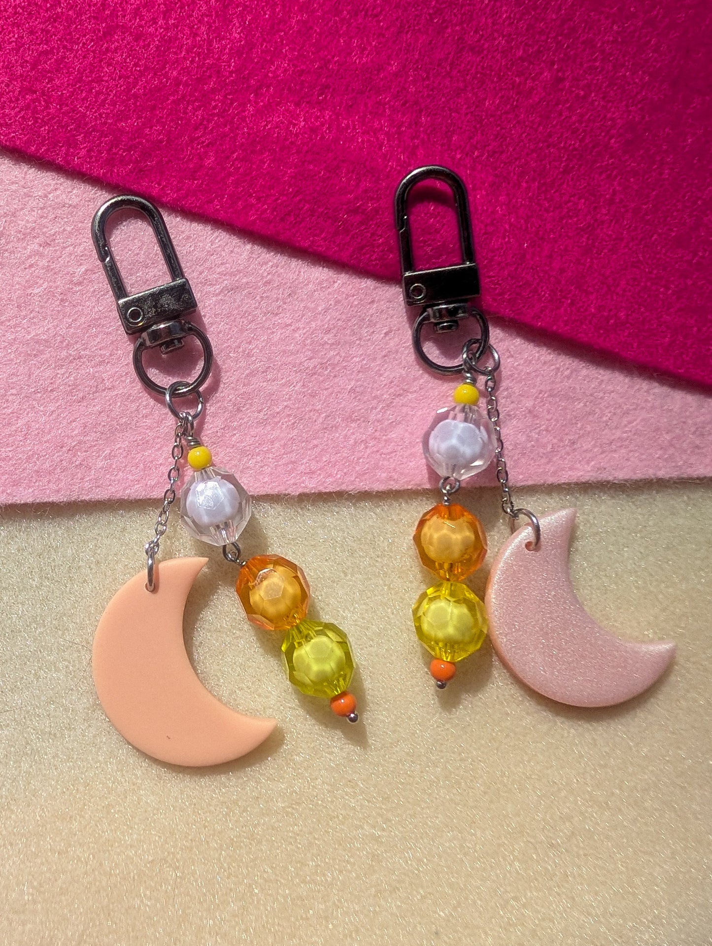 Bag Charm - Clementine Moon