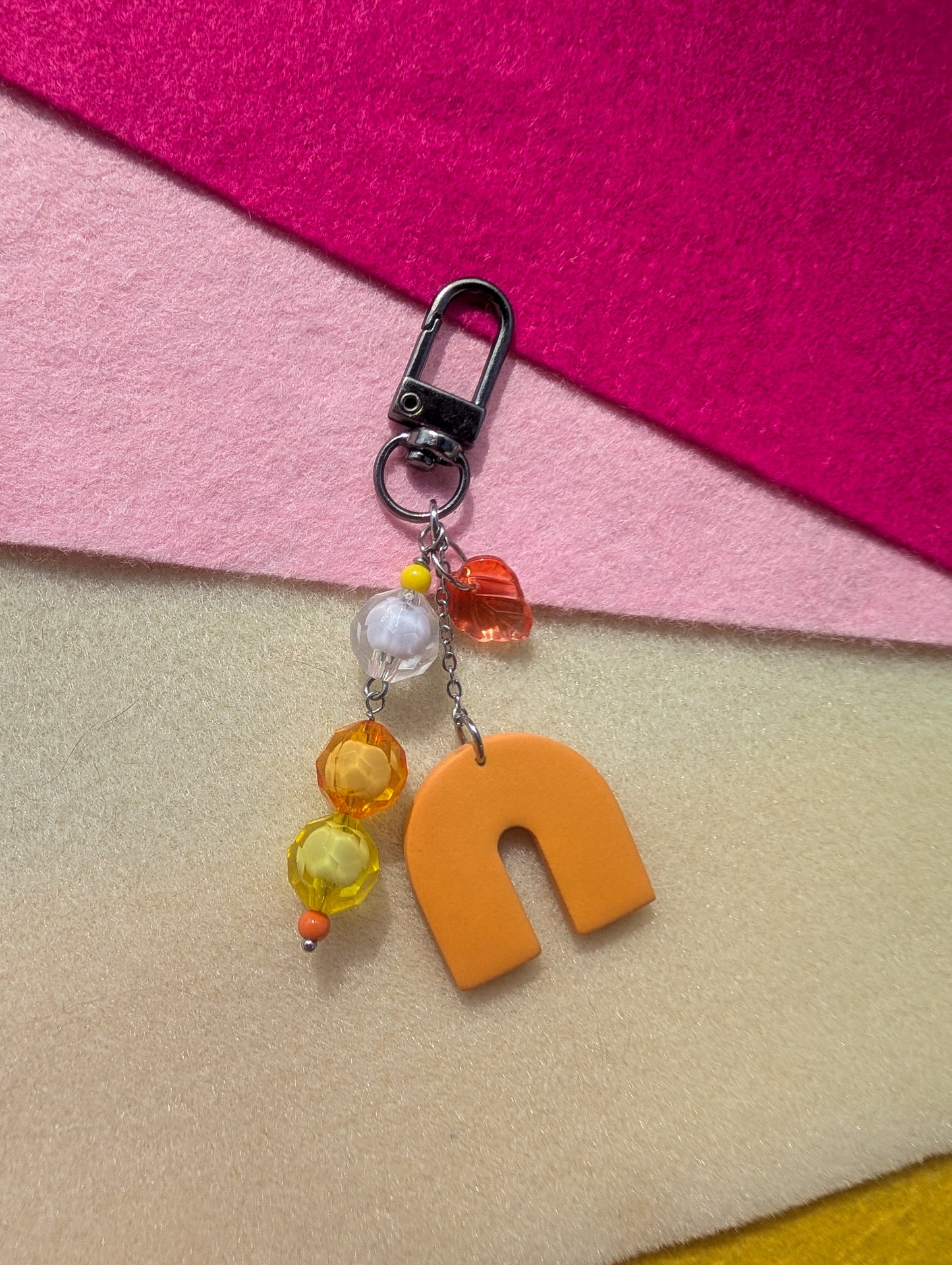 Bag Charm - Clementine Arch