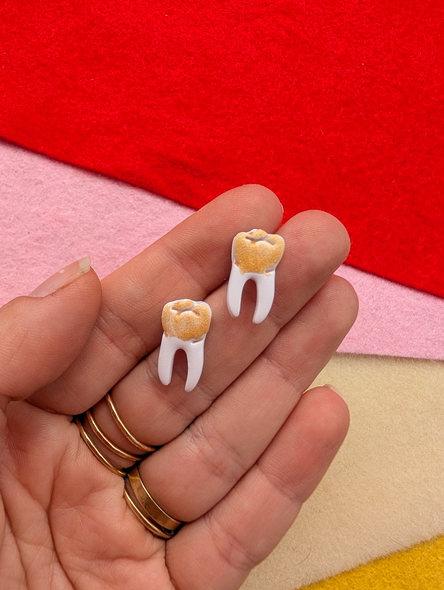 Golden Tooth Stud