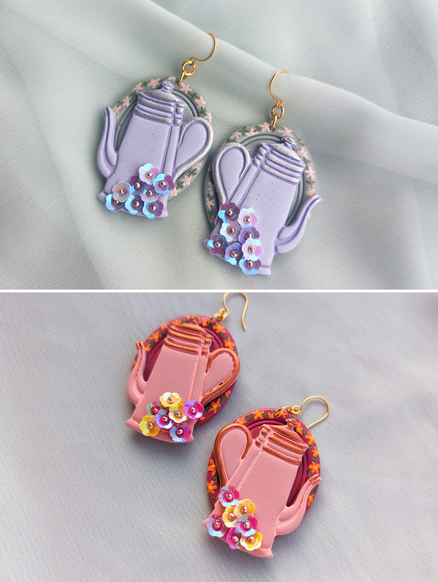 Tea Party - Choose Your Color - Hand Painted