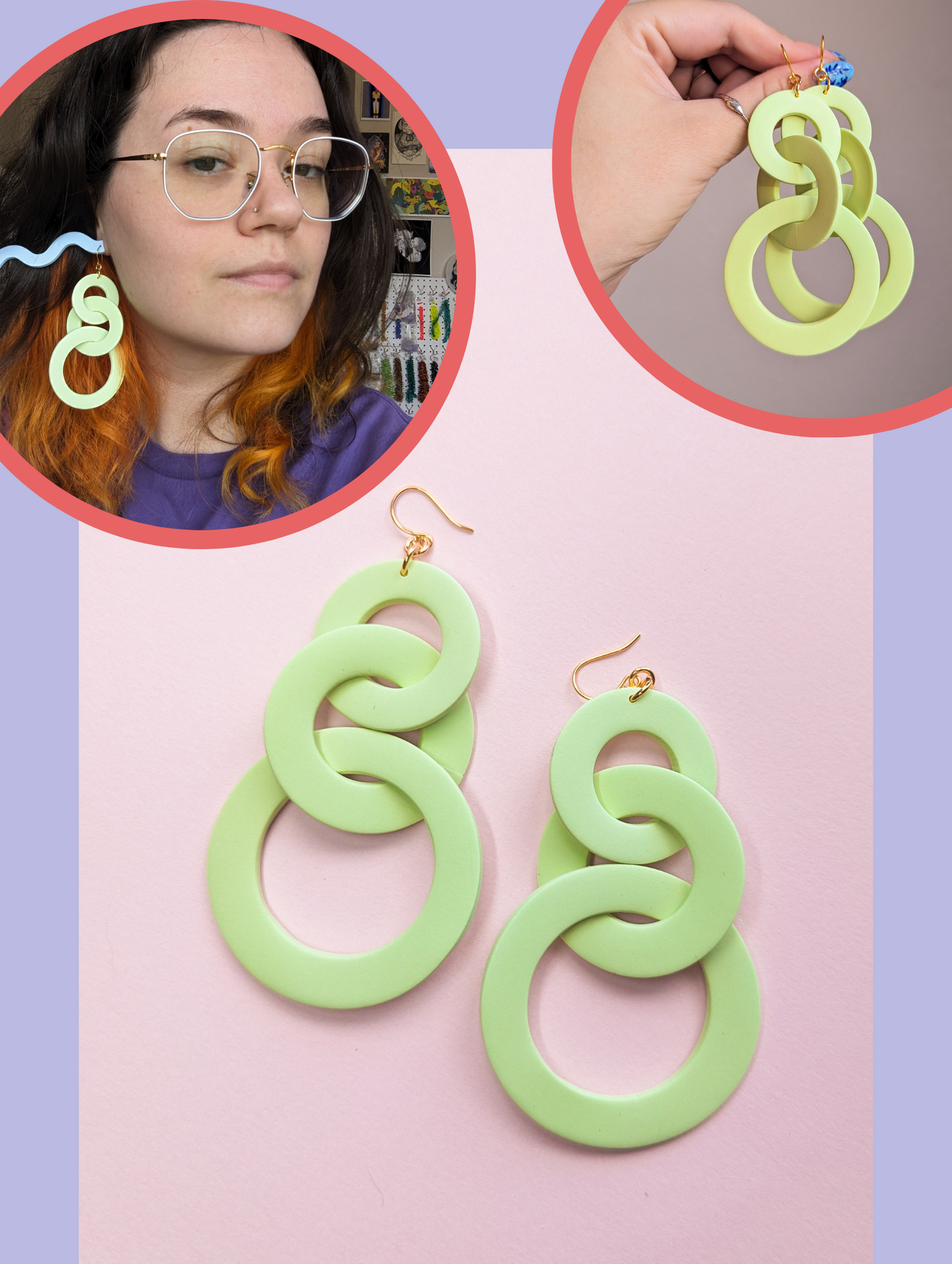 Triple Links - Mega - Soft Neutrals - Choose your Color