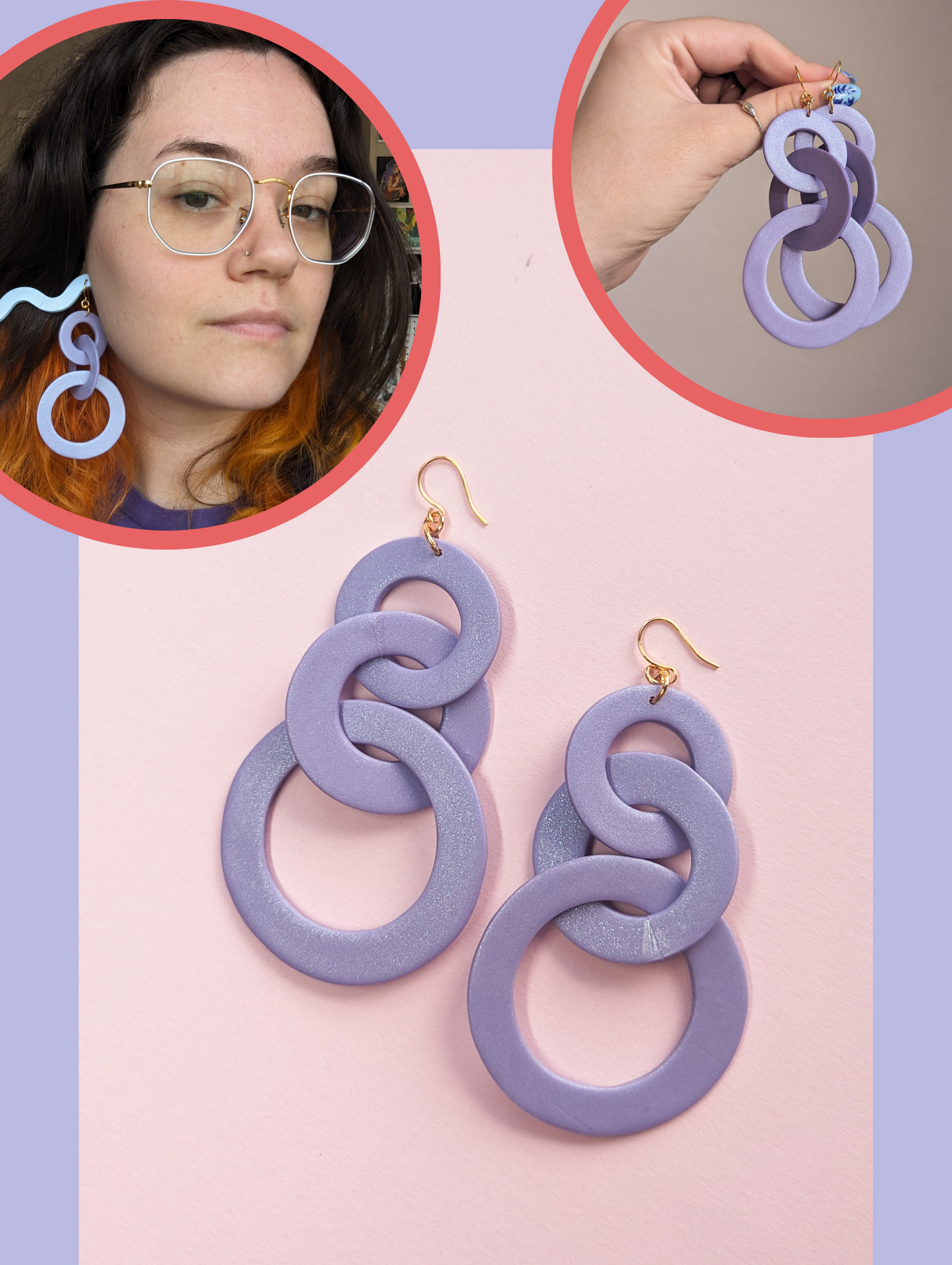 Triple Links - Mega - Soft Neutrals - Choose your Color