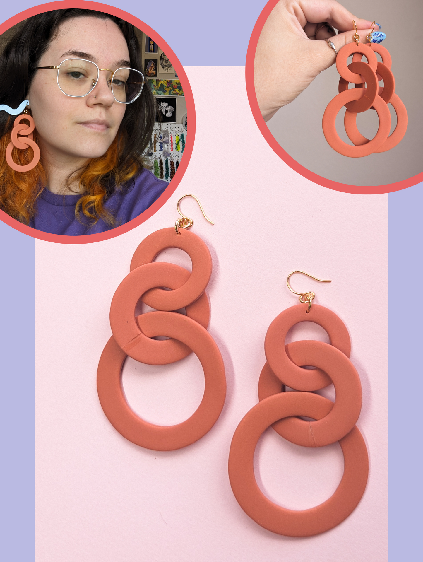 Triple Links - Mega - Soft Neutrals - Choose your Color