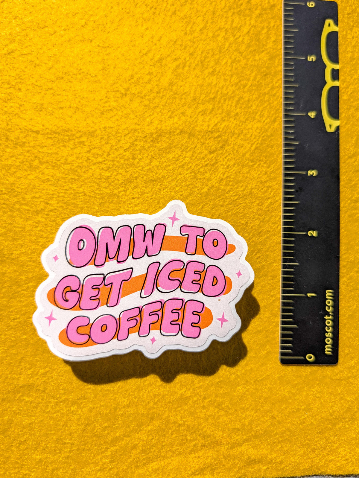 Omw to Get Iced Coffee
