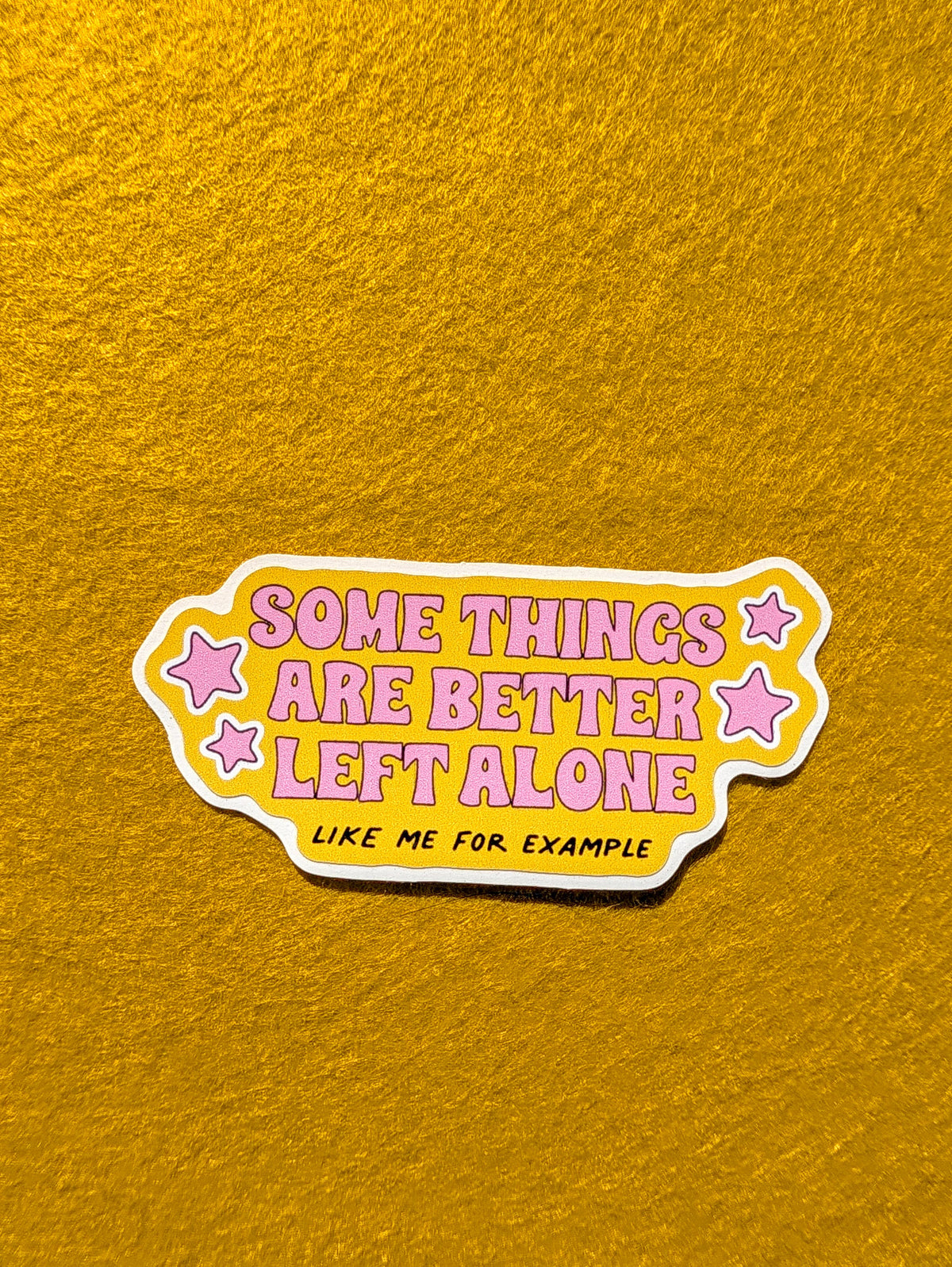 Some Things are Better Left Alone