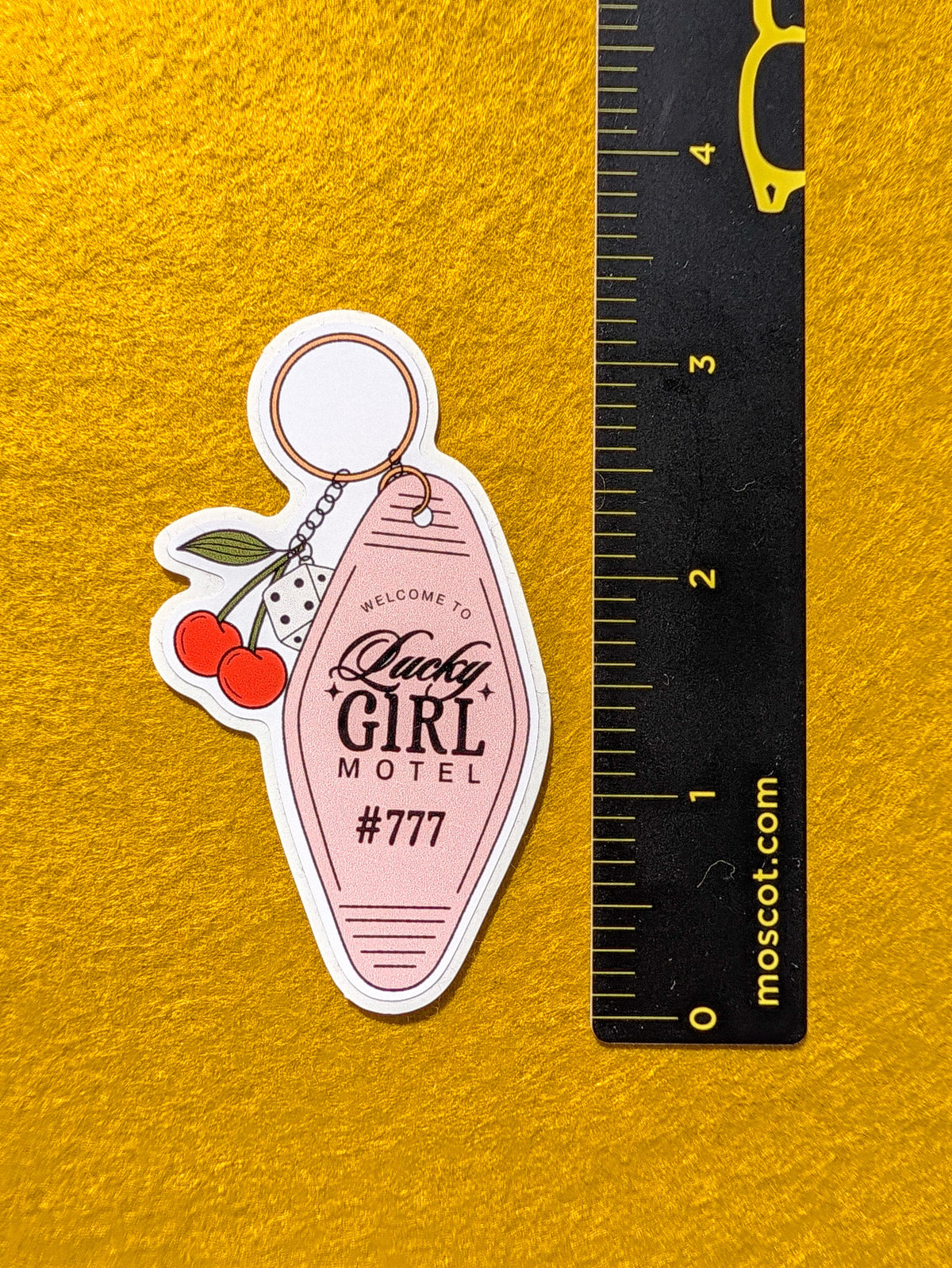 Lucky Girl Motel Key