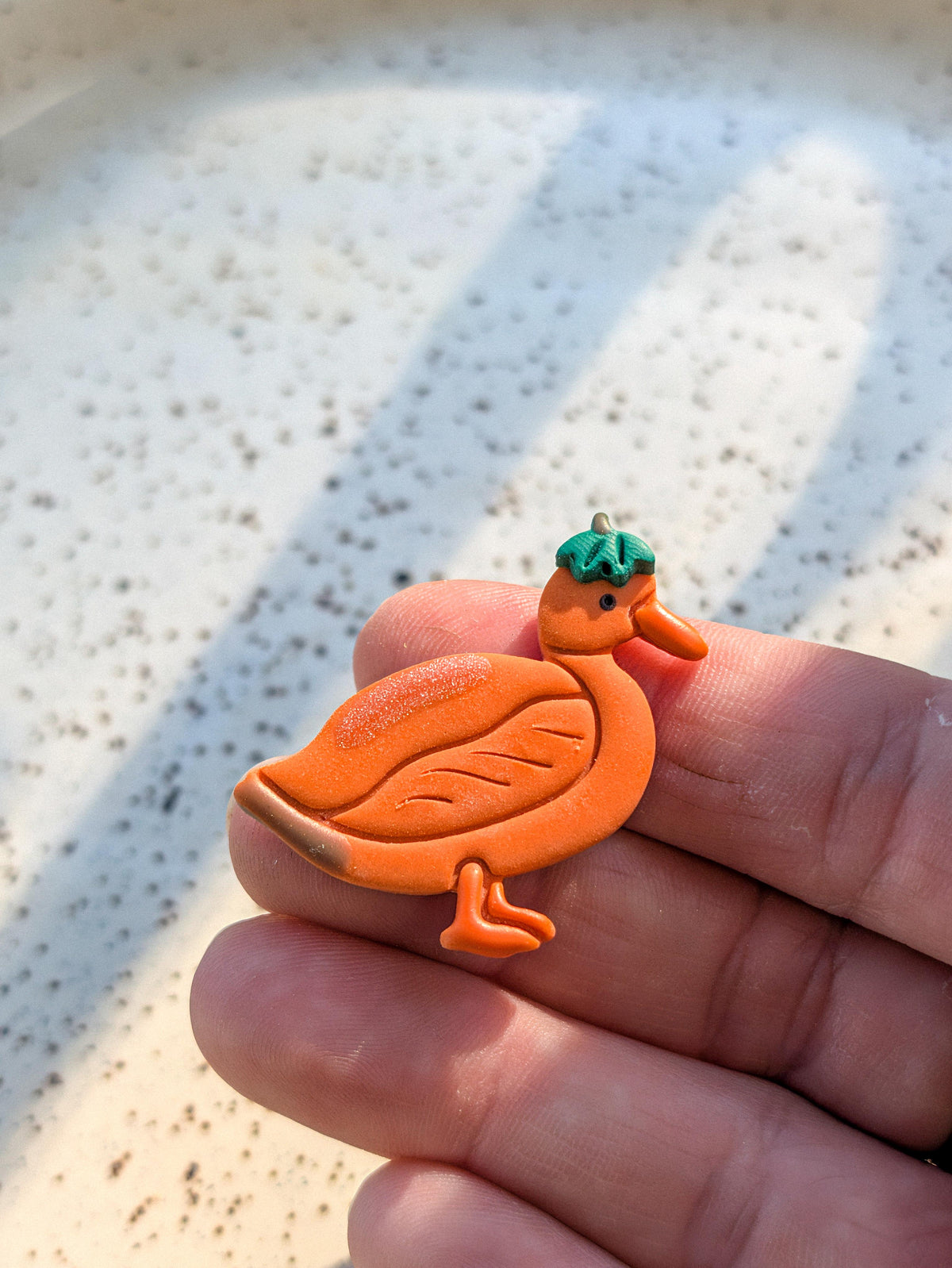 Fridge Magnet - Pumpkin Duck