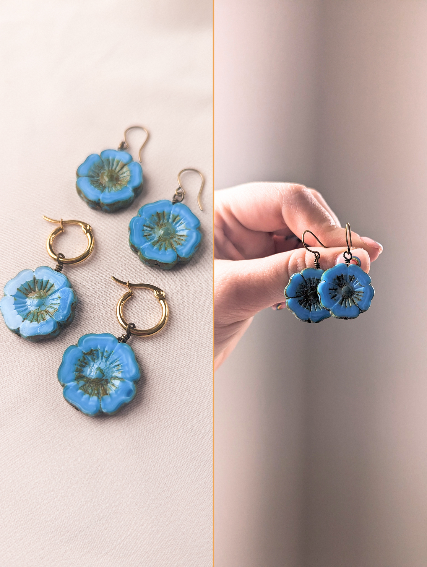 Charms - Hibiscus - Choose Your Hook & Color