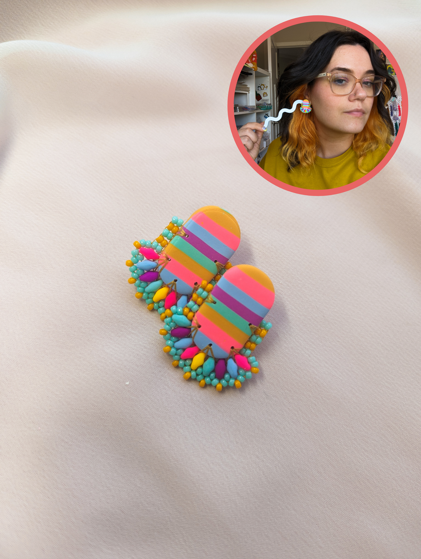 Oval Studs - Choose your Pair - Tropical