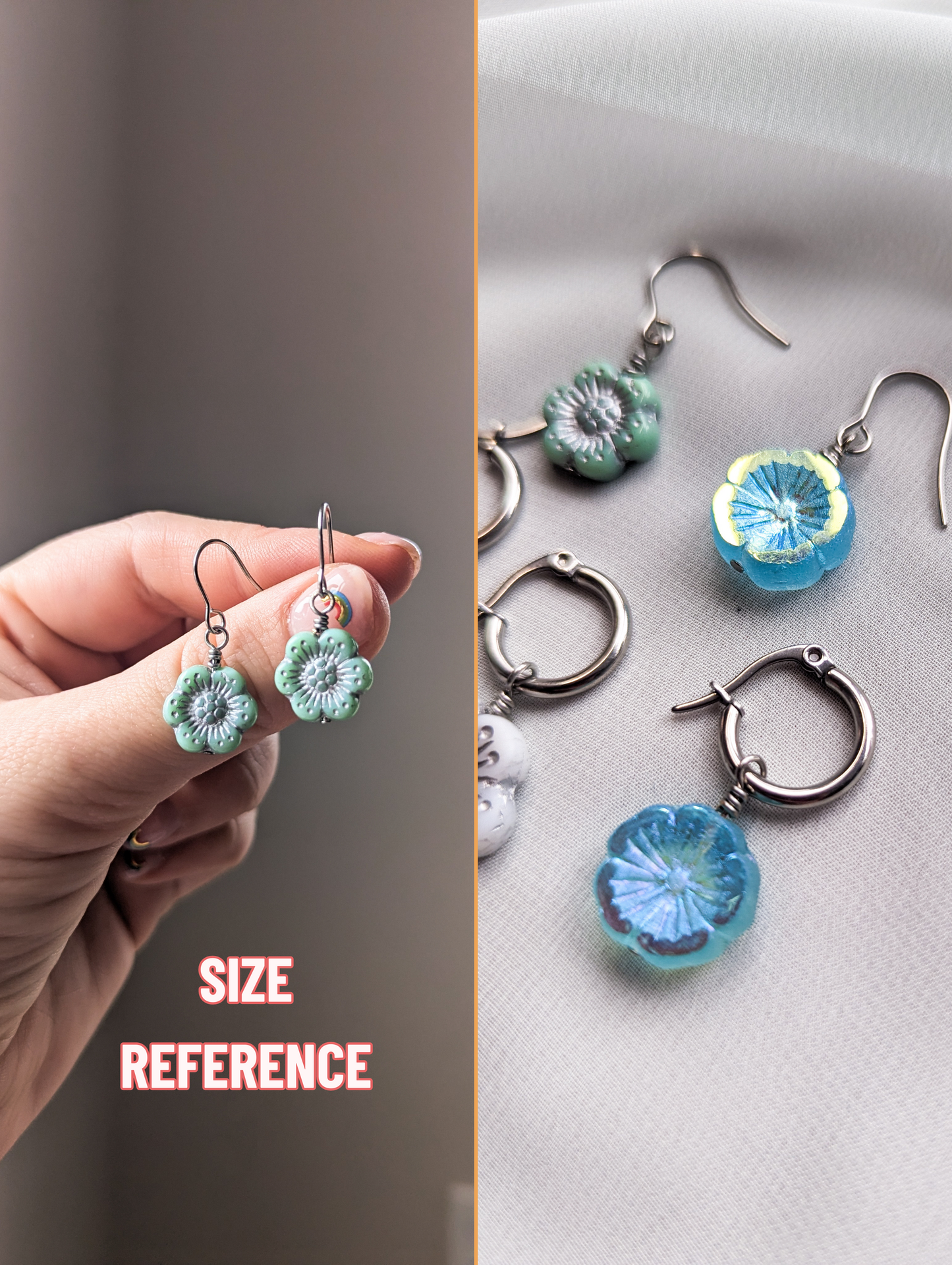 Charms - Choose Your Flower & Hook