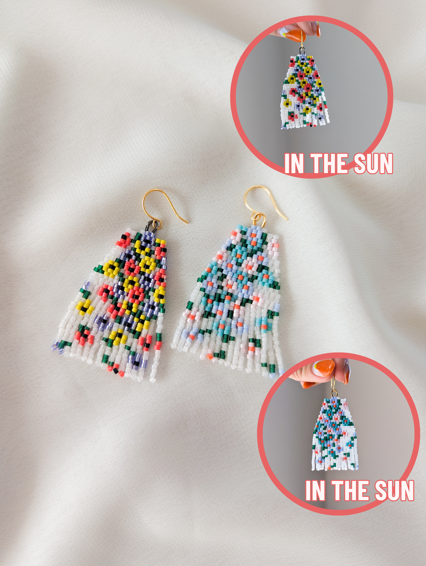 Chunky Fringe - Floral Sprigs - Choose Your Color
