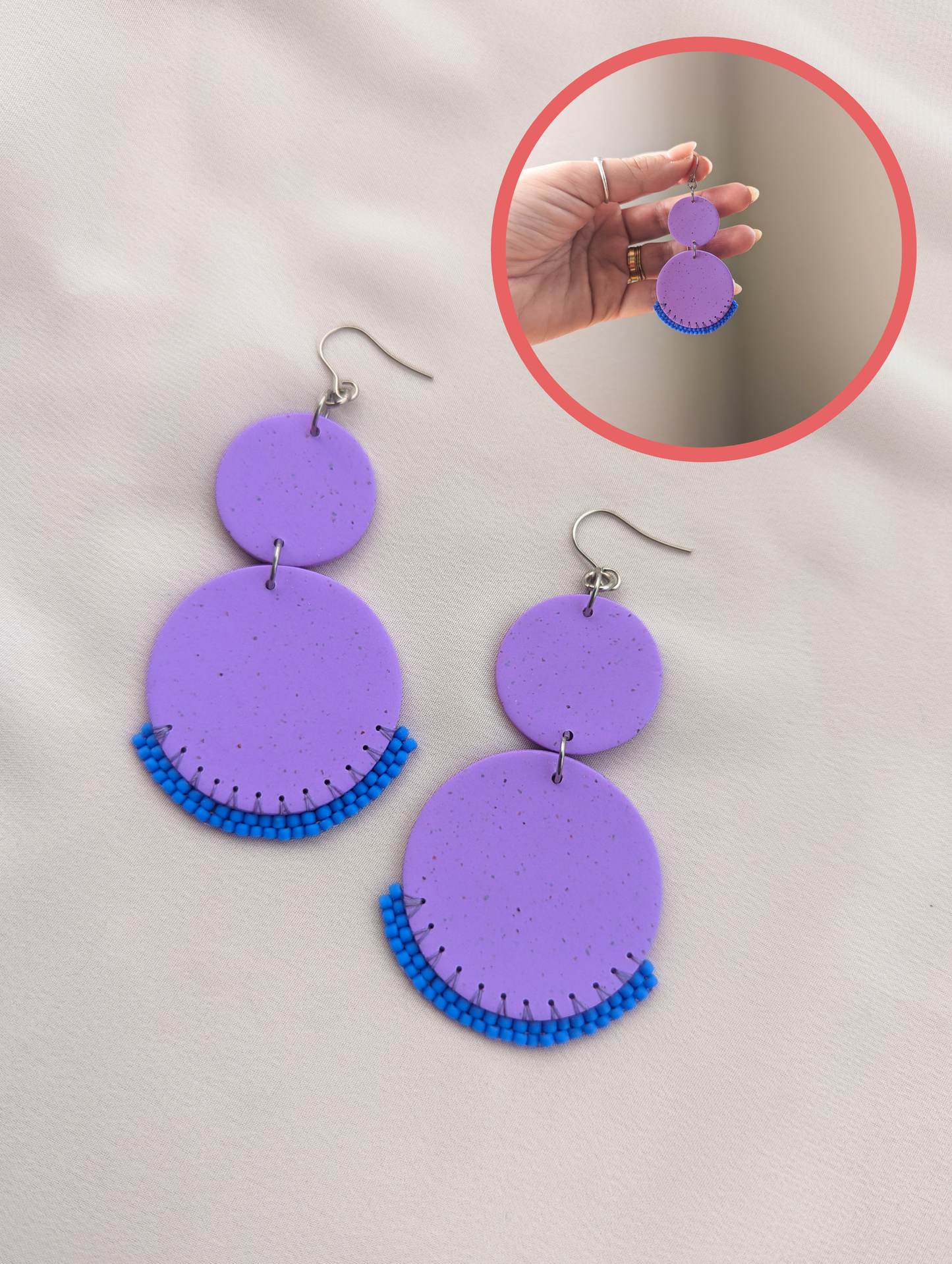 Speckled Grape - Beaded - Choose your Style