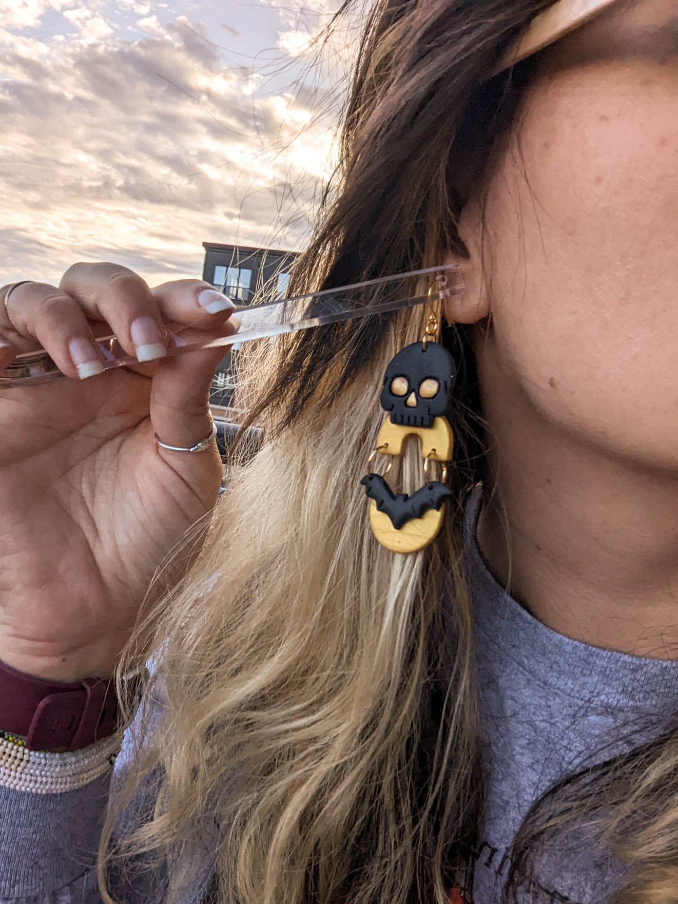 Skull & Bats - Choose Your Color