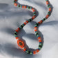 Coral Snake Choker - Peas & Carrots - Glimmer - 18 inches