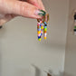 Charms  - Beaded Puffy Triangles - Large - Patches