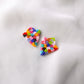 Charms  - Beaded Puffy Triangles - Midi - Patches