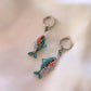 Rainbow Trout - Silver Huggies (PAIR)