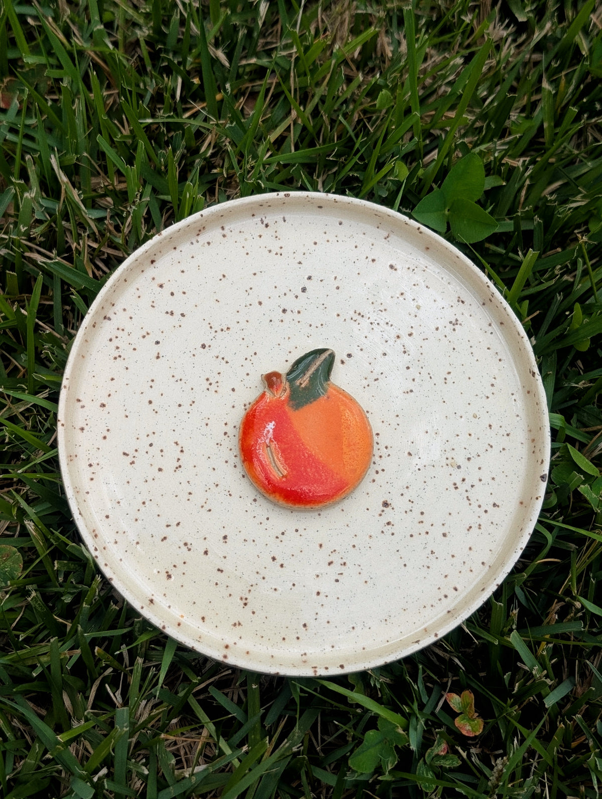 Magnet - Peach - Stoneware