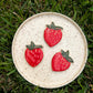 Magnet - Strawberry - Stoneware
