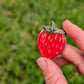 Magnet - Strawberry - Stoneware