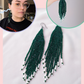 Trio & Mega Fringe - Matte Emerald